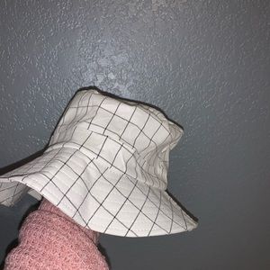Shein Plaid Bucket Hat